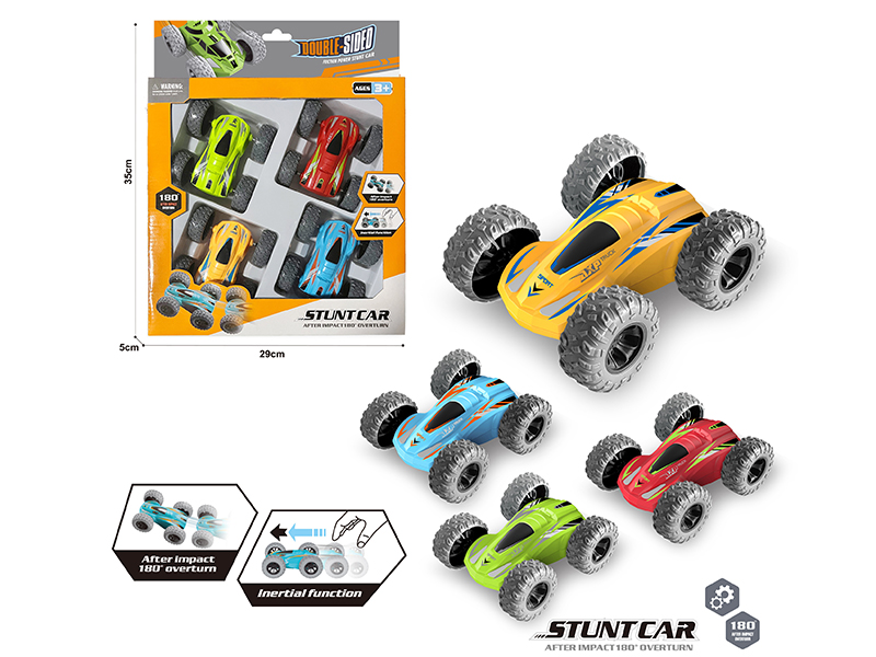 4WD Friction Double-Sided Stunt Car