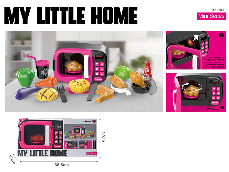 Microwave Oven Set(Light & Sound)