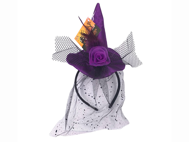 Little Witch Hat Hair Hoop