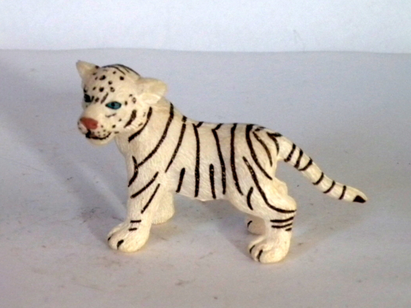 Standing Little White Tiger