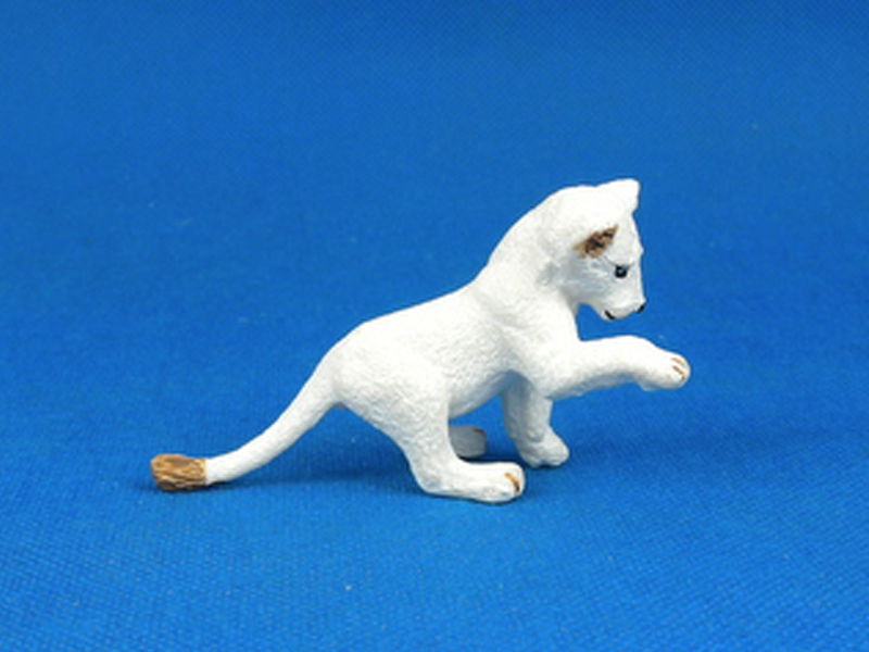Sitting White Cubs
