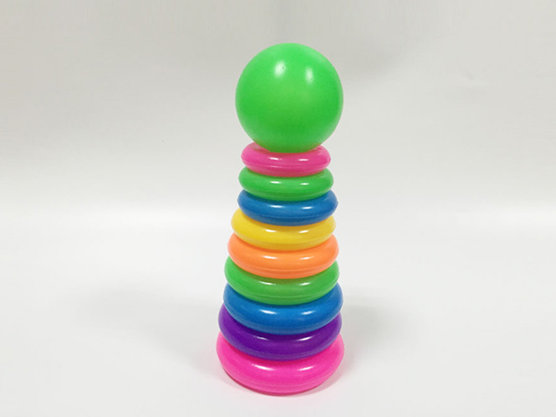 Football 9-Layer Small Round Rainbow Ferrule Rainbow Tower