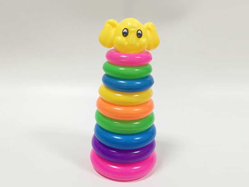 Small Elephant 9-Layer Small Round Rainbow Loop Rainbow Tower