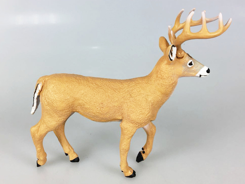 Yellow White Tailed Deer