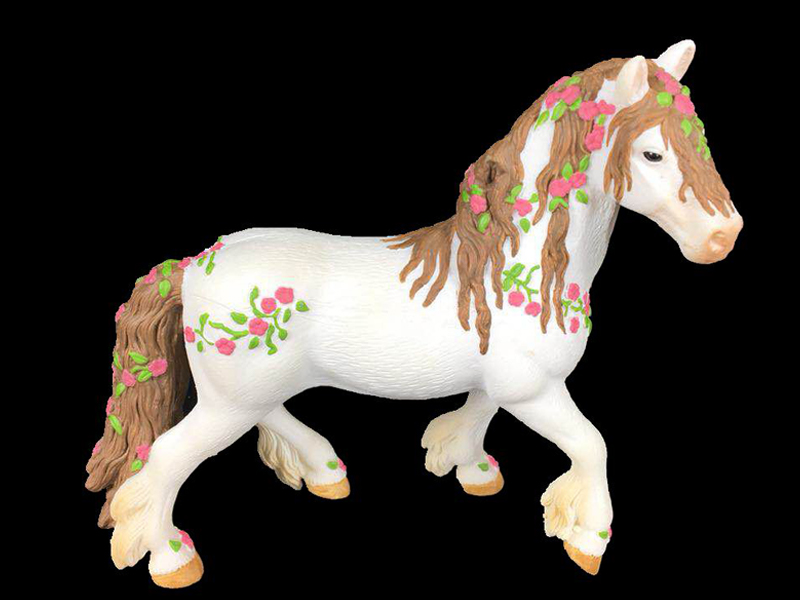 Spirit Horse With Flowers