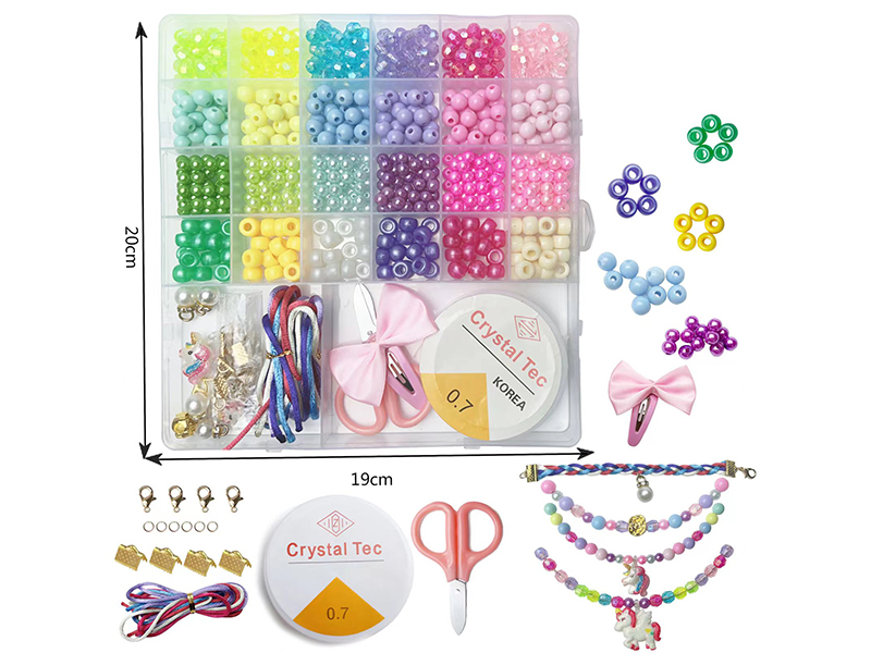 DIY Beads Box (Unicorn Theme)