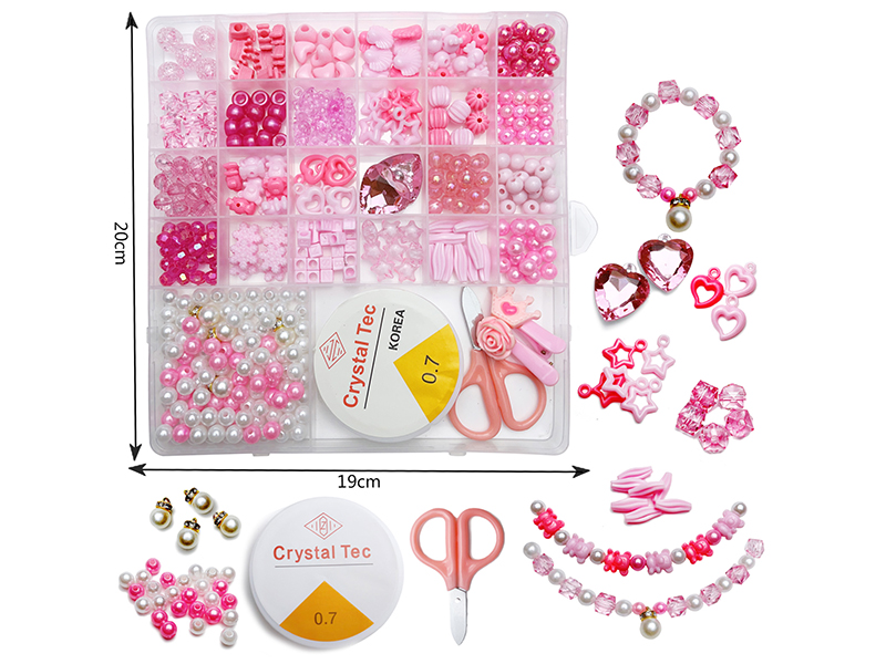 DIY Beads Box(Pink Series Princess Theme)