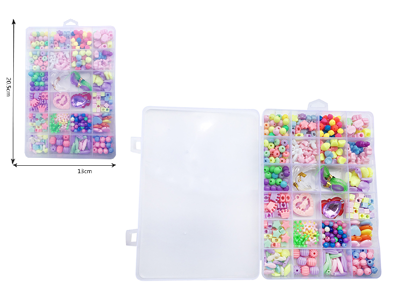 24 Lattice DIY Beads Box