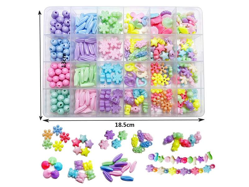 24 Lattice DIY Beads Box