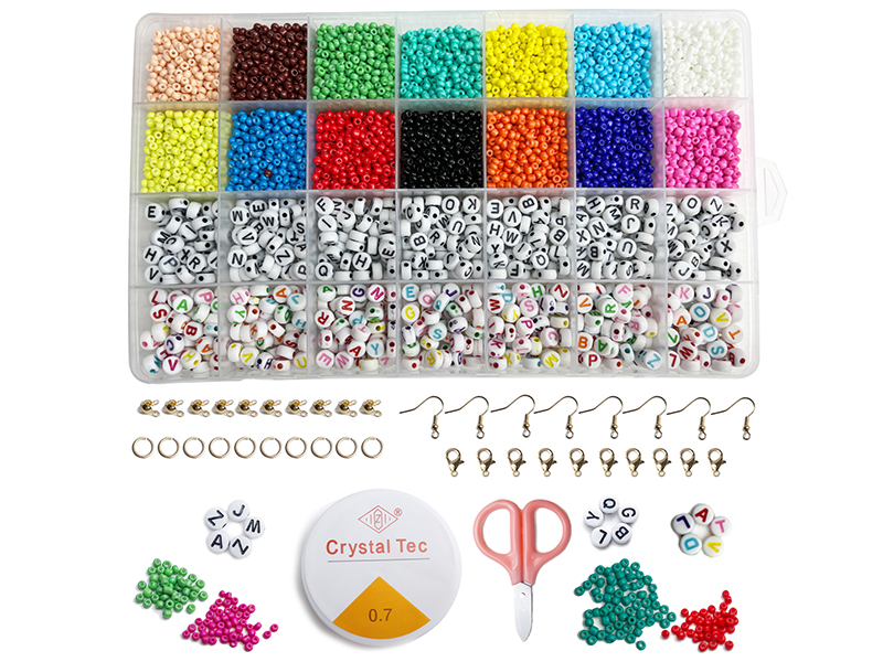 28 Lattice DIY Beads Box