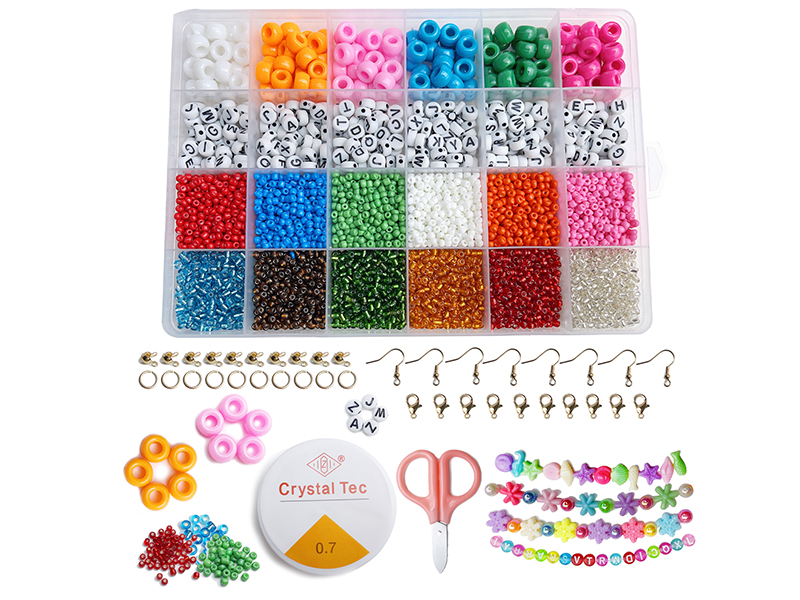 24 Lattice DIY Beads Box