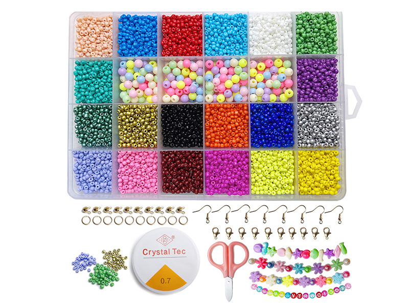 24 Lattice DIY Beads Box