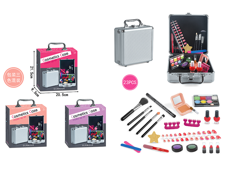 Iron Cosmetics Case Make Up Kit 23pcs