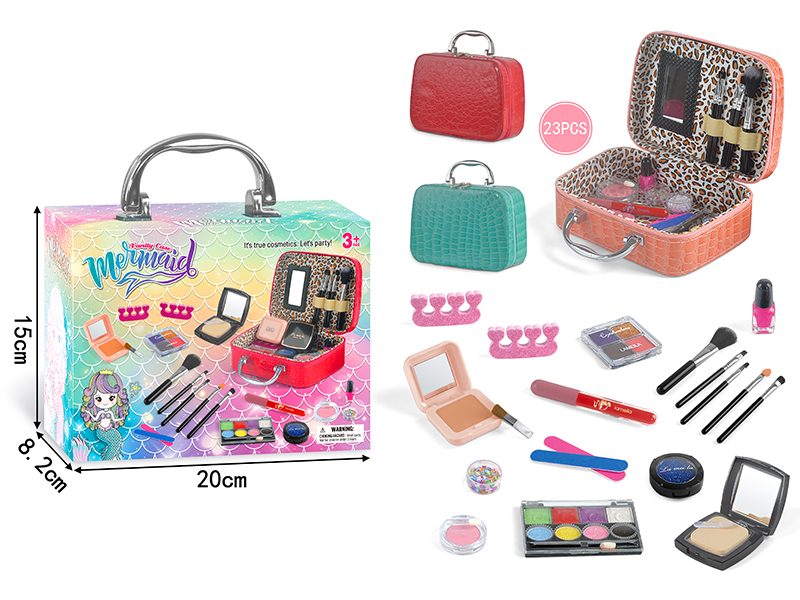 Mermaid Vanity Case Set 23pcs