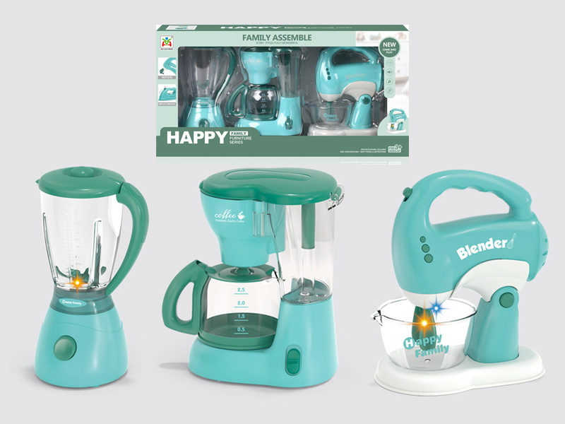 B/O Juicer+Coffee Maker+Blender Set