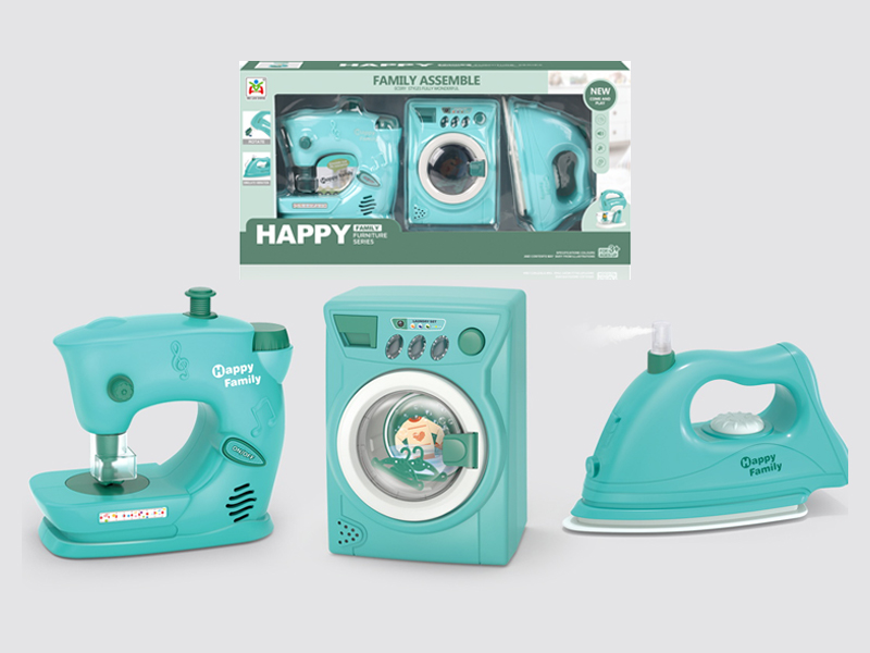 B/O Sewing Machine+Washing Machine+Iron Combination