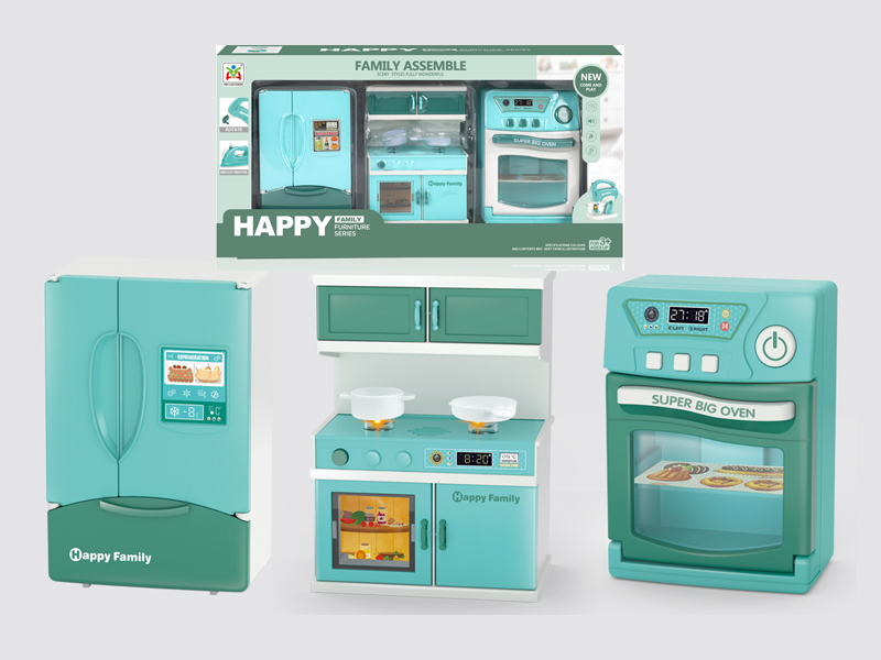 B/O Refrigerator+Kitchenware+Oven