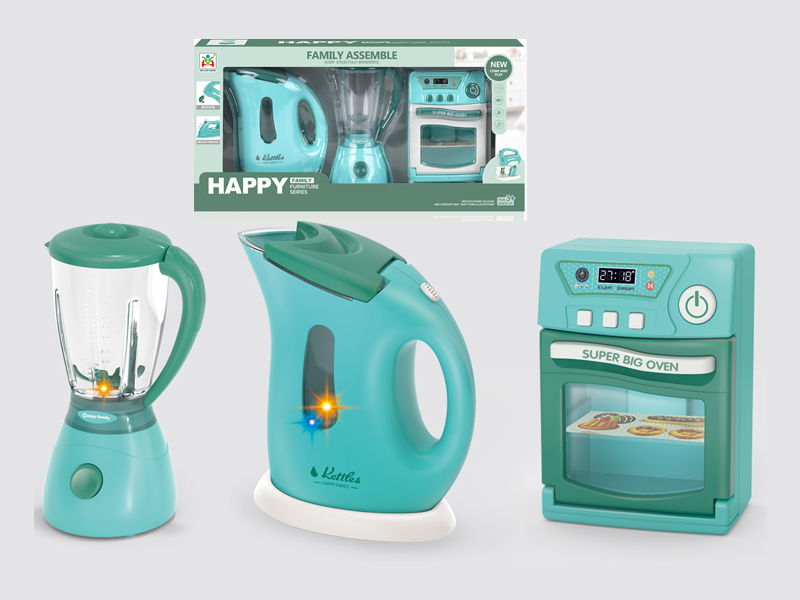 B/O Water Bottle+Juicer+Oven Set