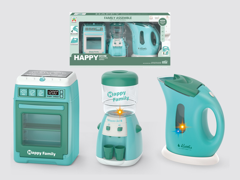 Multifunctional Oven+Water Dispenser+Kettle Combination