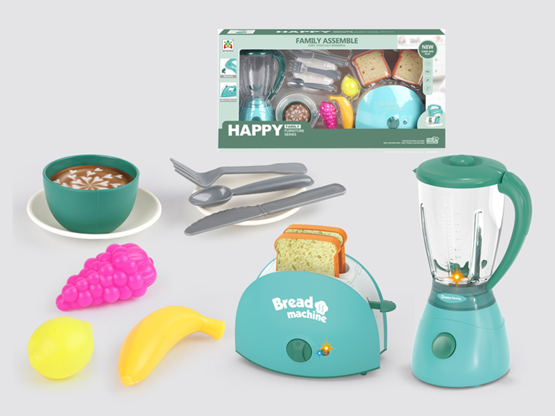 Bread Machine And Juice Machine Set With Sound And Light