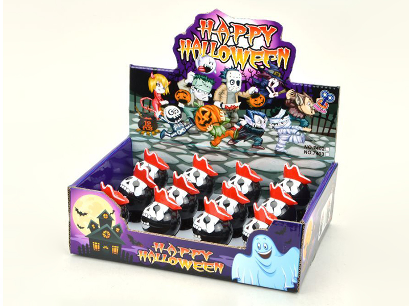 Windup Jumping Skull Heads 12pcs