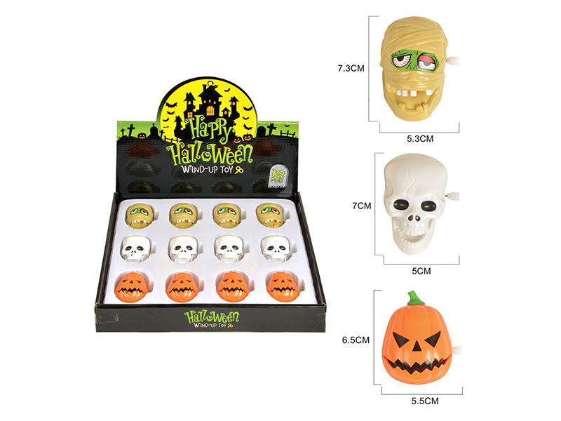 Windup + Action Ghost Head 12PCS