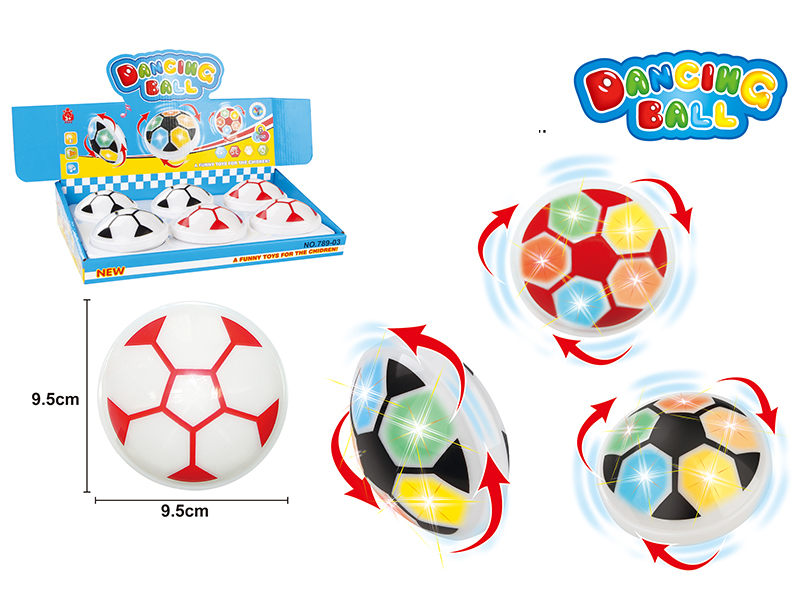 B/O Dancing Football 6pcs