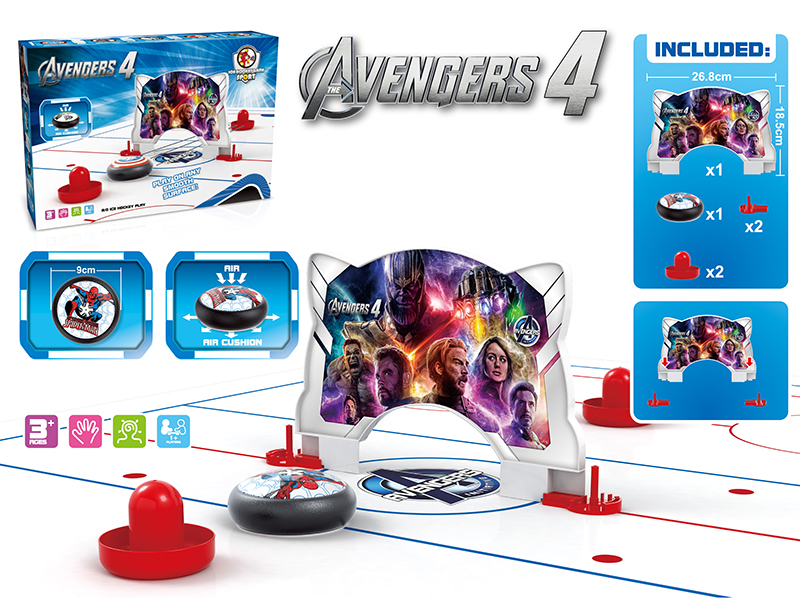 Spider-Man Mini Electric Air Cushion Ice Hockey