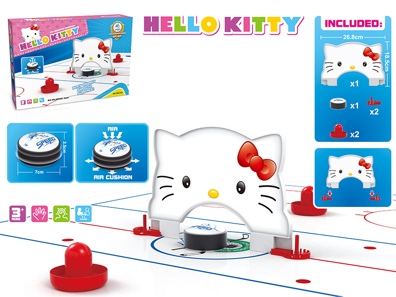 Hello Kitty Mini B/O Air Cushion Ice Hockey