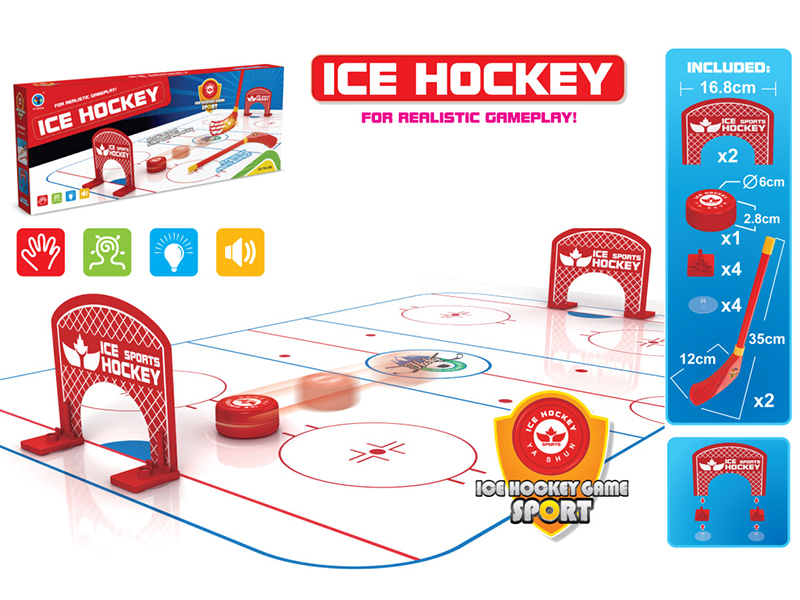 Mini Ice Hockey Two Player Game