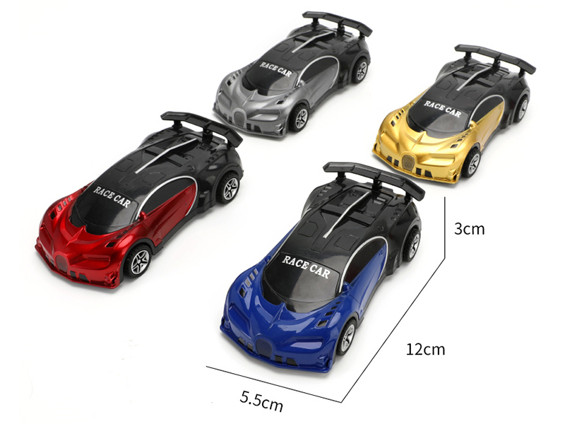 Spray-Painted Friction Car