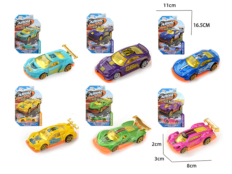 1:64 Friction Slide Alloy Racing Car A