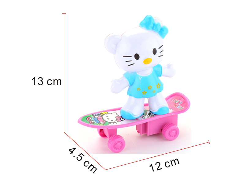 Pull Back KT Cat Scooter
