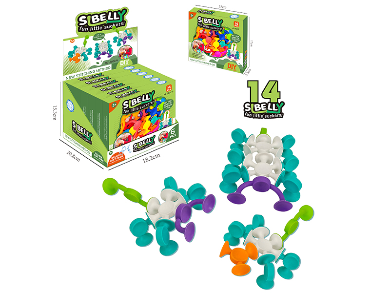 Suckers Building Blocks(6PCS)
