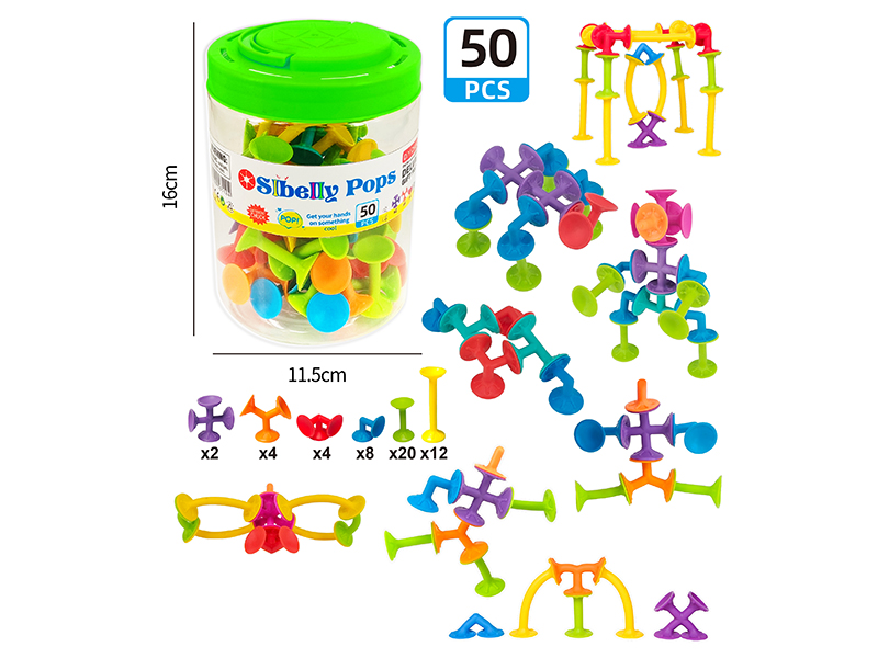 Suckers Building Blocks 50PCS