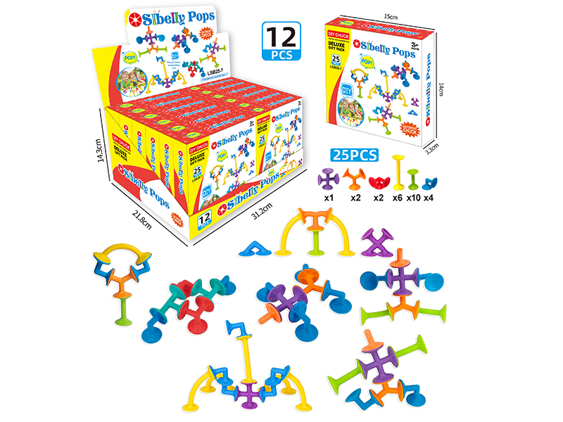 Suckers Building Blocks 12PCS