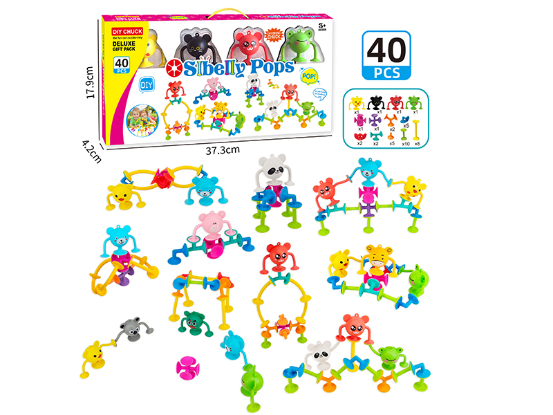 Suckers Building Blocks 40PCS