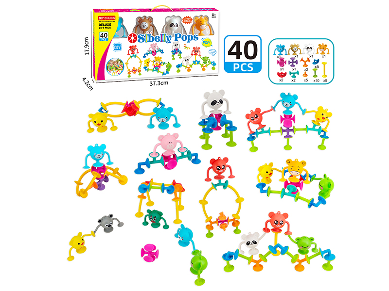 Suckers Building Blocks 40PCS