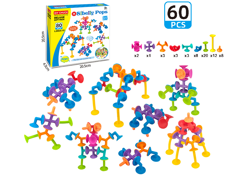 Suckers Building Blocks 60PCS