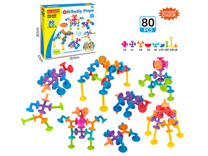 Suckers Building Blocks 80PCS