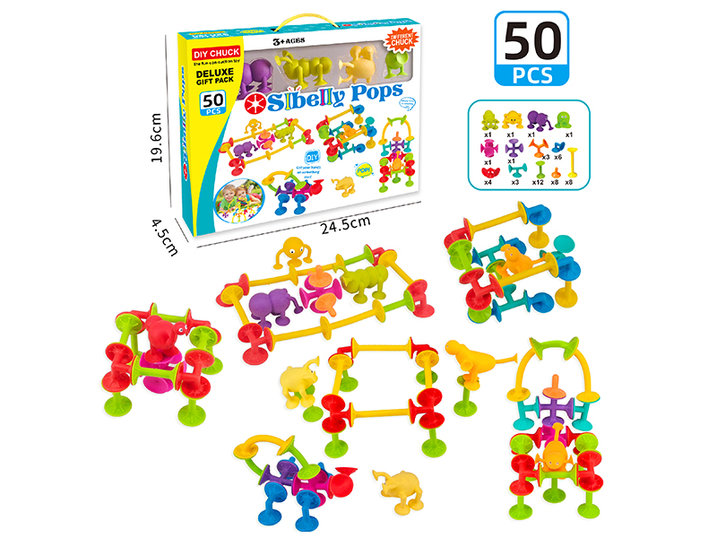 Suckers Building Blocks 50PCS