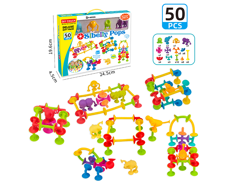 Suckers Building Blocks 50PCS