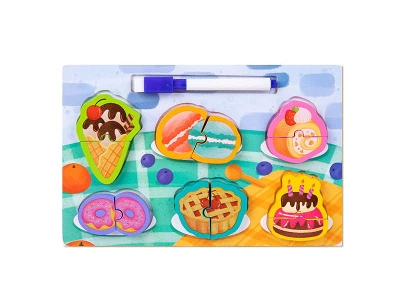 2 In 1 Wooden Jigsaw Puzzle