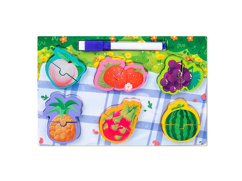 2 In 1 Wooden Jigsaw Puzzle