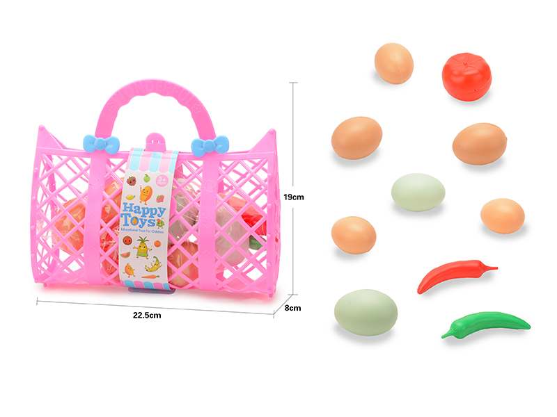 Handbag + Eggs Vegetables