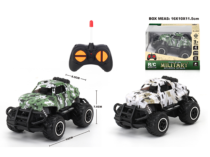 1:43 4-Channel Remote Control Mini Cross Country Car