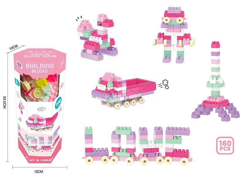 DIY Girl Building Blocks(160pcs)