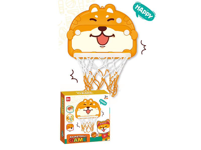 Cartoon Akita Basket Ball Board