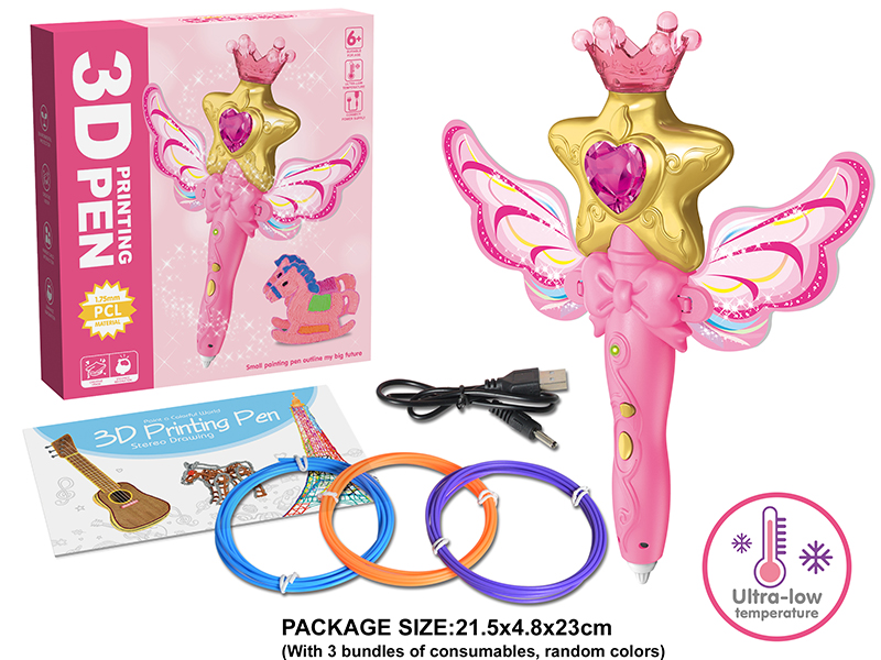 Low Temperature 3D Printing Pen