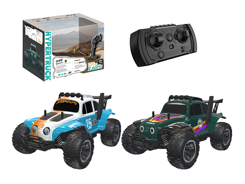 1:18 Beetle 2.4G 4-Channel Remote Control Car